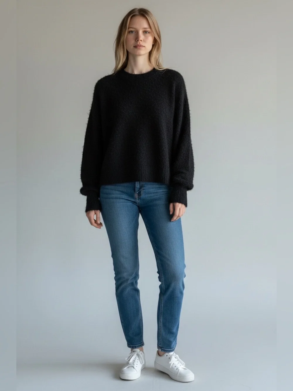 RD Style Cozy Soft Lightweight Sweater EUC